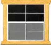 3'x3' window
