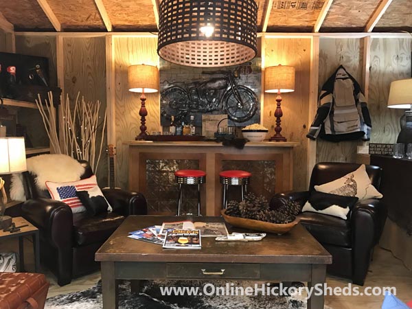 Hickory Sheds Utility Tiny Room Lounge