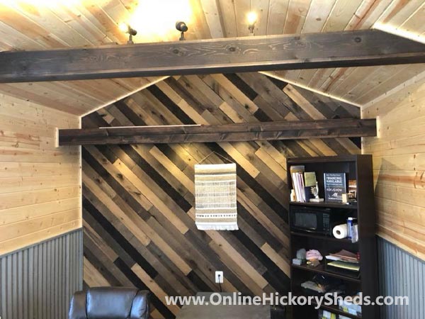 Hickory Sheds Utility Tiny Room Custom Woodwork