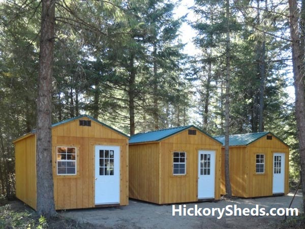 Hickory Sheds Utility Tiny Room Hunting Camp